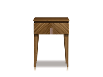 LEONARDO L114N/P - Bedside table by Arte Brotto - view 2